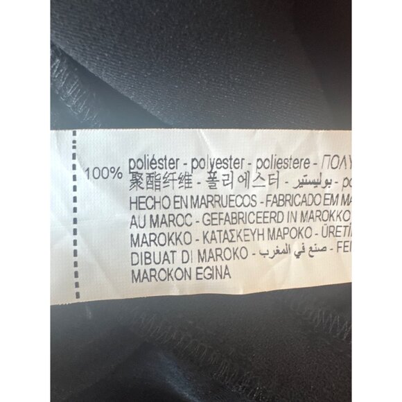 2/$30 ZARA Black Small Sleeveless Ruched Mini Dress NWT - Picture 7 of 16